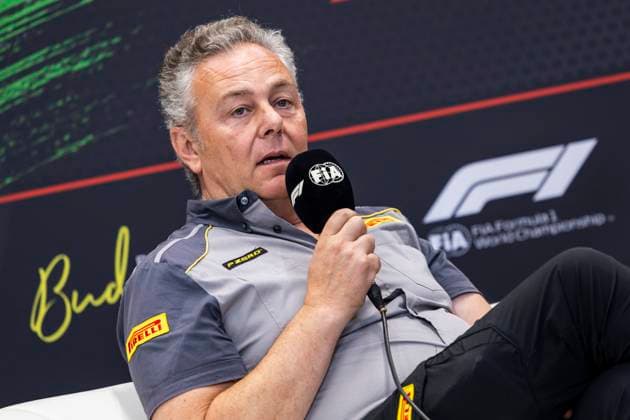 F1 - HUNGARIAN GRAND PRIX 2025 press conference, PK, Pressekonferenz ISOLA Mario (ita), Motorsport Racing Manager of Pirelli, portrait during the 2025 Formula 1 Lenovo Hungarian Grand Prix, 14th round of the 2025 FIA Formula One World Championship, WM, Weltmeisterschaft from August 1 to 3, 2025 on the Hungaroring, in Mogyorod, Hungary - MogyorodHungary  Copyright: xJulienxDelfossex