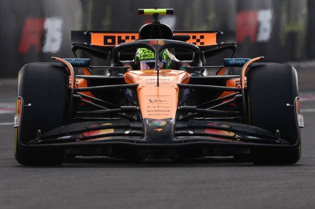 F1 Hungarian Grand Prix 2025 Practice 2 Lando Norris of McLaren during the second practice ahead of the Formula 1 Hungarian Grand Prix at Hungaroring in Budapest, Hungary on August 1, 2025. Budapest Hungary  Copyright: xJakubxPorzyckix originalFilename:porzycki-f1hungar250801_npG6E.jpg