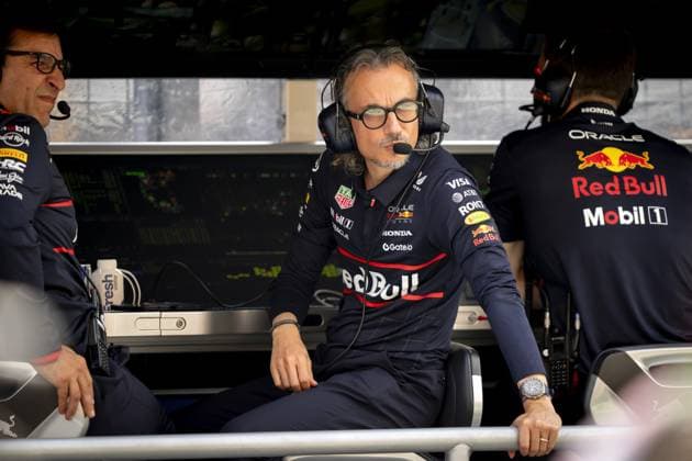 BOEDAPEST - Team boss Laurent Mekies (Red Bull Racing) at the Hungaroring during 2nd free practice ahead of the Hungarian Grand Prix. ANP SANDER KING xVIxANPxSportx xxANPxIVx 532630990 originalFilename: 532630990.jpg