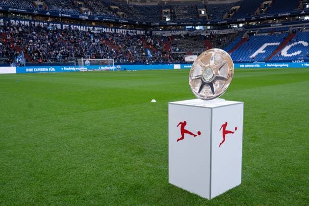 01 08 2025, Football, 2 Bundesliga, Season 2025 2026, 1 Matchday, FC Schalke 04 Hertha BSC, Meisterschale 2 Liga xRHR PHOTO YYx Copyright: KROEGER RHR-FOTOx RHR-FOTO YY