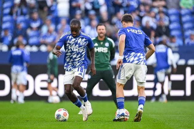 01 08 2025, Football, 2 Bundesliga, Season 2025 2026, 1 Matchday, FC Schalke 04 Hertha BSC, Christopher Antwi Adjei FC Schalke 04 xRHR PHOTO YYx Copyright: KROEGER RHR-FOTOx RHR-FOTO YY