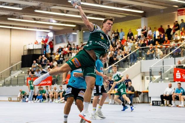 Victor KLOEVE FRISCH AUF Goeppingen, 07 FRISCH AUF Goeppingen FAG vs SG Koendringen Teningen, Handball, Men, S Cup Altensteig 2025, Season 2025 2026, 01 08 2025 FRISCH AUF Goeppingen FAG vs SG Koendringen Teningen, Handball, Men, S Cup Altensteig 2025, Season 2025 2026, 01 08 2025 Altensteig Copyright: xEibnerxPressefoto OliverxSchmidtx EP_OST