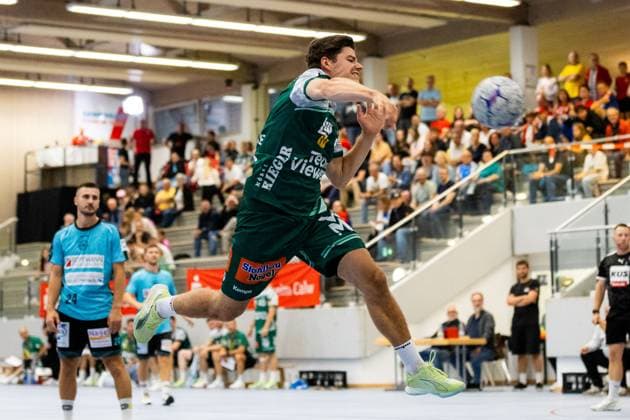 Rutger TEN VELDE FRISCH AUF Goeppingen, 05 FRISCH AUF Goeppingen FAG vs SG Koendringen Teningen, Handball, Men, S Cup Altensteig 2025, Season 2025 2026, 01 08 2025 FRISCH AUF Goeppingen FAG vs SG Koendringen Teningen, Handball, Men, S Cup Altensteig 2025, Season 2025 2026, 01 08 2025 Altensteig Copyright: xEibnerxPressefoto OliverxSchmidtx EP_OST