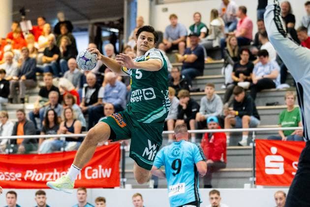 Rutger TEN VELDE FRISCH AUF Goeppingen, 05 FRISCH AUF Goeppingen FAG vs SG Koendringen Teningen, Handball, Men, S Cup Altensteig 2025, Season 2025 2026, 01 08 2025 FRISCH AUF Goeppingen FAG vs SG Koendringen Teningen, Handball, Men, S Cup Altensteig 2025, Season 2025 2026, 01 08 2025 Altensteig Copyright: xEibnerxPressefoto OliverxSchmidtx EP_OST