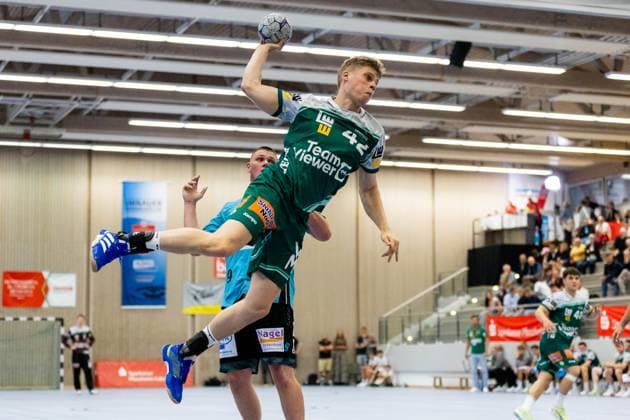 Martin HANNE FRISCH AUF Goeppingen, 42 FRISCH AUF Goeppingen FAG vs SG Koendringen Teningen, Handball, Men, S Cup Altensteig 2025, Season 2025 2026, 01 08 2025 FRISCH AUF Goeppingen FAG vs SG Koendringen Teningen, Handball, Men, S Cup Altensteig 2025, Season 2025 2026, 01 08 2025 Altensteig Copyright: xEibnerxPressefoto OliverxSchmidtx EP_OST
