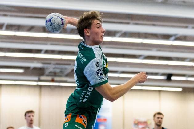 Fynn HOFELE FRISCH AUF Goeppingen, 12 FRISCH AUF Goeppingen FAG vs SG Koendringen Teningen, Handball, Men, S Cup Altensteig 2025, Season 2025 2026, 01 08 2025 FRISCH AUF Goeppingen FAG vs SG Koendringen Teningen, Handball, Men, S Cup Altensteig 2025, Season 2025 2026, 01 08 2025 Altensteig Copyright: xEibnerxPressefoto OliverxSchmidtx EP_OST