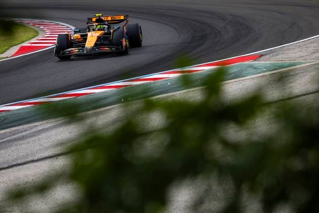 4 Lando Norris GBR, McLaren F1 Team , F1 Grand Prix of Hungary at Hungaroring on August 1, 2025 in Budapest, Hungary Photo by HOCH ZWEI Budapest Hungary