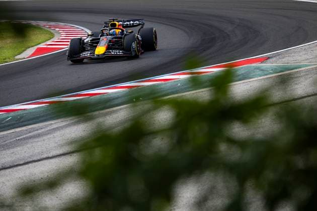 1 Max Verstappen NLD, Oracle Red Bull Racing , F1 Grand Prix of Hungary at Hungaroring on August 1, 2025 in Budapest, Hungary Photo by HOCH ZWEI Budapest Hungary