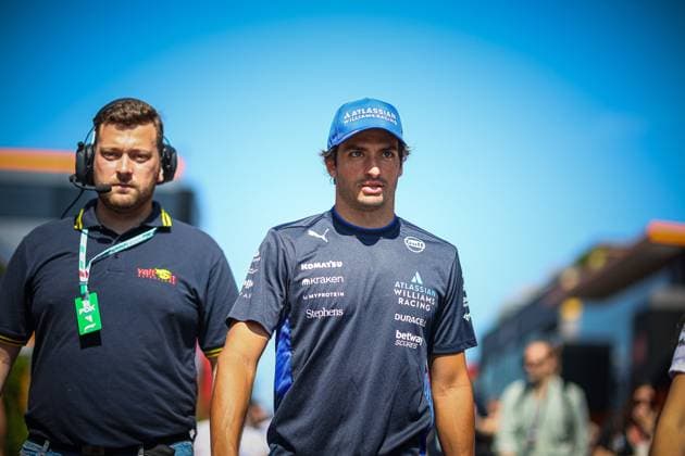 55 Carlos Sainz, (ESP) Williams Mercedes Fw47, during the Hungarian GP, Budapest 31 July-4 August 2025. Formula 1 World Championship, WM, Weltmeisterschaft 2025.  Copyright: xFedericoxBasile IPAxSportx xipa-agency.netx xx IPA_61478469 IPA_Agency_IPA61478469