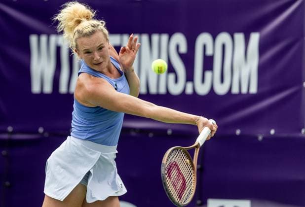 WTA, Tennis Damen 125 - T-Mobile Polish Open 2025 Katerina Siniakova during WTA 125 tennis tournament, T-Mobile Polish Open 2025 semi-final in Warsaw, Poland on August 01, 2025. Warsaw Poland  Copyright: xFotoxOlimpikx originalFilename:jastrzebowski-wta125tm250801_npKpz.jpg