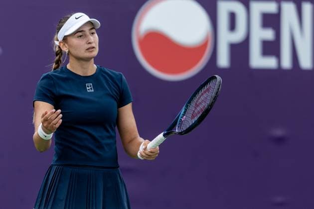 WTA, Tennis Damen 125 - T-Mobile Polish Open 2025 Victoria Jimenez Kasintseva during WTA 125 tennis tournament, T-Mobile Polish Open 2025 semi-final in Warsaw, Poland on August 01, 2025. Warsaw Poland  Copyright: xFotoxOlimpikx originalFilename:jastrzebowski-wta125tm250801_nplI2.jpg