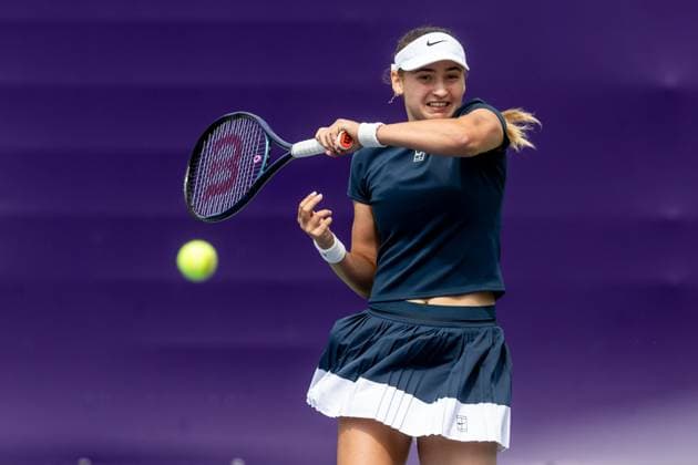 WTA, Tennis Damen 125 - T-Mobile Polish Open 2025 Victoria Jimenez Kasintseva during WTA 125 tennis tournament, T-Mobile Polish Open 2025 semi-final in Warsaw, Poland on August 01, 2025. Warsaw Poland  Copyright: xFotoxOlimpikx originalFilename:jastrzebowski-wta125tm250801_npmsO.jpg