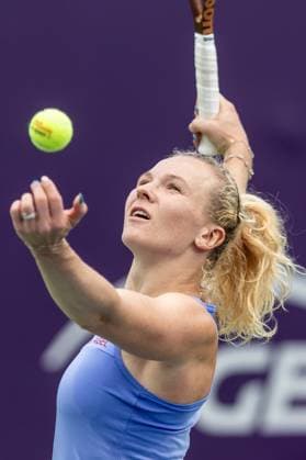 WTA, Tennis Damen 125 - T-Mobile Polish Open 2025 Katerina Siniakova during WTA 125 tennis tournament, T-Mobile Polish Open 2025 semi-final in Warsaw, Poland on August 01, 2025. Warsaw Poland  Copyright: xFotoxOlimpikx originalFilename:jastrzebowski-wta125tm250801_npWMC.jpg