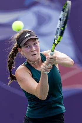 WTA, Tennis Damen 125 - T-Mobile Polish Open 2025 Dominika Salkova during WTA 125 tennis tournament, T-Mobile Polish Open 2025 semi-final in Warsaw, Poland on August 01, 2025. Warsaw Poland  Copyright: xFotoxOlimpikx originalFilename:jastrzebowski-wta125tm250801_npixt.jpg