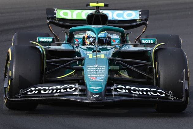 F1 Hungarian Grand Prix 2025 Practice 2 Fernando Alonso of Aston Martin Aramco during the second practice ahead of the Formula 1 Hungarian Grand Prix at Hungaroring in Budapest, Hungary on August 1, 2025. Budapest Hungary  Copyright: xJakubxPorzyckix originalFilename:porzycki-f1hungar250801_np5t1.jpg