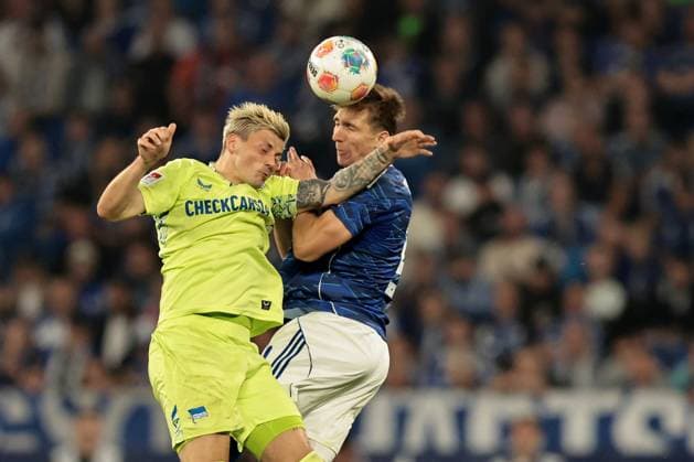 Felipe Sanchez FC Schalke 04 at the match of the 2 Bundesliga season 2025 26 FC Schalke 04 Hertha BSC Copyright Thomas Pakusch