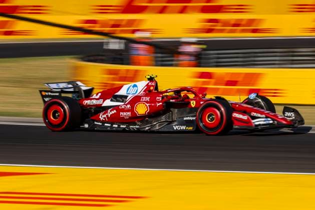 F1 Grand Prix Of Hungary - Practice Session Lewis Hamilton of United Kingdom driving the F1 race car No¯44, the Ferrari SF‘25 for the Scuderia Ferrari HP Formula¯One Team, on track during the practice session ahead of the Formula One Lenovo Hungarian Grand Prix 2025 at the Hungaroring. Budapest, Hungary on August¯1,¯2025. Budapest Hungary  Copyright: xNicolasxEconomoux originalFilename:economou-notitle250801_np5Lx.jpg
