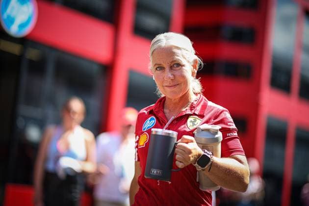 Angela Cullen, Lewis Hamilton Personal Trainer, during the Hungarian GP, Budapest 31 July-4 August 2025. Formula 1 World Championship, WM, Weltmeisterschaft 2025.  Copyright: xFedericoxBasile IPAxSportx xipa-agency.netx xx IPA_61478633 IPA_Agency_IPA61478633