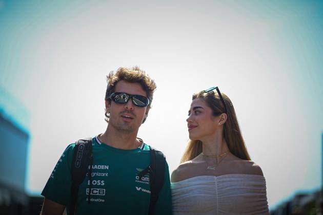 MOTORI - Formula 1 - Lenovo Hungarian Grand Prix 2025 Felipe Drugovitch (BRA) Test driver for Aramco Aston Martin Mercedes F1 Team, during the Hungarian GP, Budapest 31 July-4 August 2025. Formula 1 World Championship, WM, Weltmeisterschaft 2025. Hungary Hungary  Copyright: xIPAxSport ABACAx