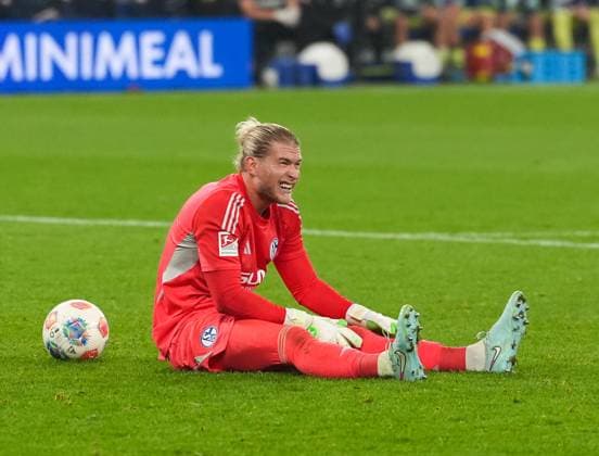 Loris Karius FC Schalke 04, 1 GER, FC Schalke 04 vs Hertha BSC, Football, 2 Bundesliga, 1 Matchday, Season 2025 2026, 01 08 2025 DFL REGULATIONS PROHIBIT ANY USE OF PHOTOGRAPHS AS IMAGE SEQUENCES AND OR QUASI VIDEO GER, FC Schalke 04 vs Hertha BSC, Football, 2 Bundesliga, 1 Matchday, Season 2025 2026, 01 08 2025 Gelsenkirchen Copyright: xEibner-Pressefoto ScottxColemanx EP_SCN