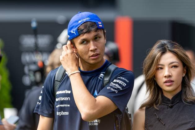 Alex Albon Atlassian Williams Racing, Thailand, 23 , HUN, Formula 1 World Championship, Hungarian Grand Prix, Hungaroring, Practice Day, Free Practice 3, 2025 Season, 02 08 2025 HUN, Formula 1 World Championship, Hungarian Grand Prix, Hungaroring, Practice Day, Free Practice 3, 2025 Season, 02 08 2025 Budapest Copyright: xEibner-Pressefoto MarcelxFischerx EP_MFI