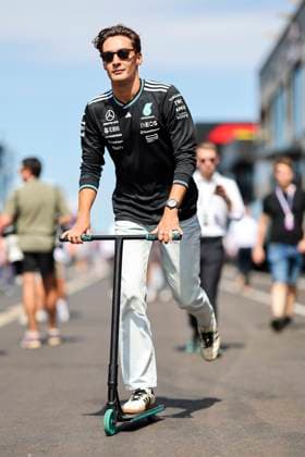 George Russell of Great Britain and Mercedes AMG Petronas F1 Team , Qualifying, F1 Grand Prix of Hungary, on August 02, 2025 in Budapeste, Hungary Photo by Diogo Cardoso DeFodi Images George Russell of Great Britain and Mercedes AMG Petronas F1 Team , Qualifying, F1 Grand Prix of Hungary, Hungaroring on August 2, 2025 in Budapeste, Hungary Photo by Diogo Cardoso DeFodi Images