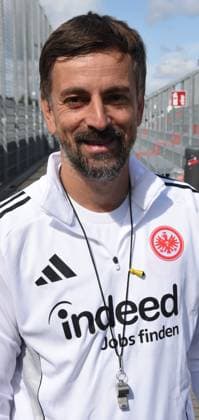 02 08 2025 xhpx Dreieich, maxworx Sportpark Women Eintracht Frankfurt Training Nikolaos Arnautis Coach Eintracht Frankfurt Women