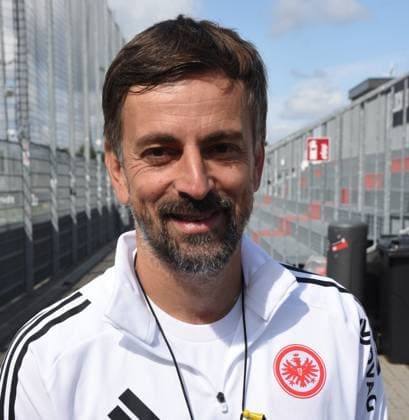02 08 2025 xhpx Dreieich, maxworx Sportpark Women Eintracht Frankfurt Training Nikolaos Arnautis Coach Eintracht Frankfurt Women