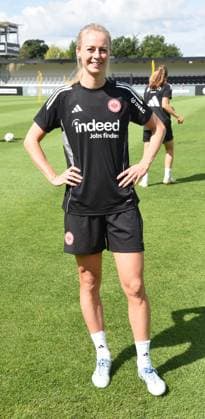 02 08 2025 xhpx Dreieich, maxworx Sportpark Women Eintracht Frankfurt Training Newcomer Amanda Ilestedt Eintracht Frankfurt Women