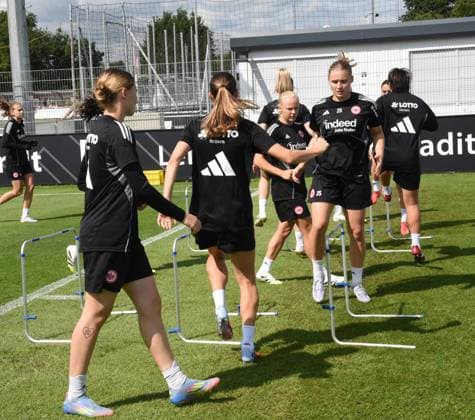 02 08 2025 xhpx Dreieich, maxworx Sportpark Frauen Eintracht Frankfurt Training u a Jella Veit 25, Eintracht Frankfurt Frauen