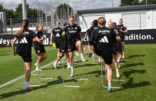 02 08 2025 xhpx Dreieich, maxworx Sportpark Frauen Eintracht Frankfurt Training u a Jella Veit 25, Eintracht Frankfurt Frauen