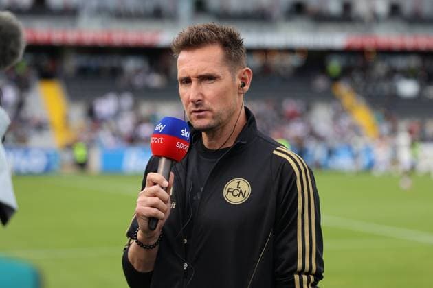 02 08 2025, Football, Men, 2 Bundesliga, Season 2025 2026, SV 07 Elversberg 1 FC Nürnberg, Coach Miroslav Klose 1 FC Nürnberg Elversberg Ursapharm Arena an der Kaiserlinde Saarland Germany DEU Copyright: xSebastianxBachx