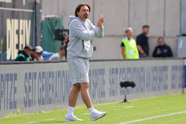 02 08 2025, Football, Men, 2 Bundesliga, Season 2025 2026, SV 07 Elversberg 1 FC Nürnberg, Coach Vincent Wagner SV 07 Elversberg Elversberg Ursapharm Arena an der Kaiserlinde Saarland Germany DEU Copyright: xSebastianxBachx