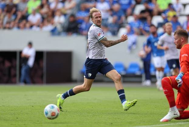 02 08 2025, xdcx, Soccer 2 Bundesliga, SV Darmstadt 98 VfL Bochum, emonline, emspor, despor, v l , Kevin Vogt VfL Bochum DFL DFB REGULATIONS PROHIBIT ANY USE OF PHOTOGRAPHS AS IMAGE SEQUENCES AND OR QUASI VIDEO Copyright: HMBxMedia Claus