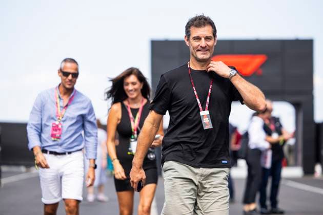 F1 - HUNGARIAN GRAND PRIX 2025 WEBBER Mark (aus), former F1 driver and TV presenter, portrait during the 2025 Formula 1 Lenovo Hungarian Grand Prix, 14th round of the 2025 FIA Formula One World Championship, WM, Weltmeisterschaft from August 1 to 3, 2025 on the Hungaroring, in Mogyorod, Hungary - MogyorodHungary  Copyright: xJulienxDelfossex