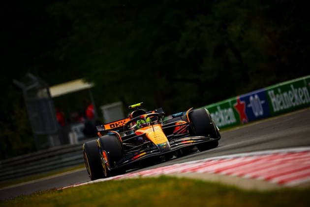 04 Lando Norris, (GRB) McLaren Mercedes MCL39, during the Hungarian GP, Budapest 31 July-4 August 2025. Formula 1 World Championship, WM, Weltmeisterschaft 2025.  Copyright: xFedericoxBasile IPAxSportx xipa-agency.netx xx IPA_61526581 IPA_Agency_IPA61526581