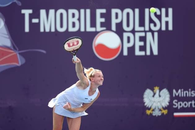 Tennis, WTA tournament in Warsaw