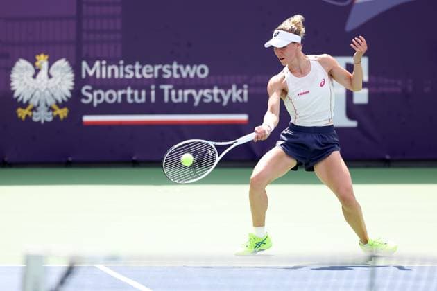 WARSZAWA 02.08.2025 TURNIEJ WTA, Tennis Damen 125 T-MOBILE POLISH OPEN --- TENNIS TOURNAMENT WTA 125 POLISH OPEN IN WARSAW VIKTORIJA GOLUBIC FOT. PIOTR KUCZA FOTOPYK NEWSPIX.PL --- newspix.pl 