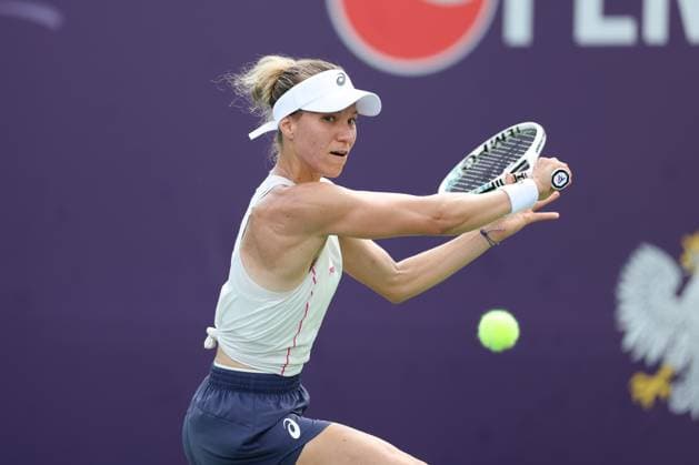 WARSZAWA 02.08.2025 TURNIEJ WTA, Tennis Damen 125 T-MOBILE POLISH OPEN --- TENNIS TOURNAMENT WTA 125 POLISH OPEN IN WARSAW VIKTORIJA GOLUBIC FOT. PIOTR KUCZA FOTOPYK NEWSPIX.PL --- newspix.pl 