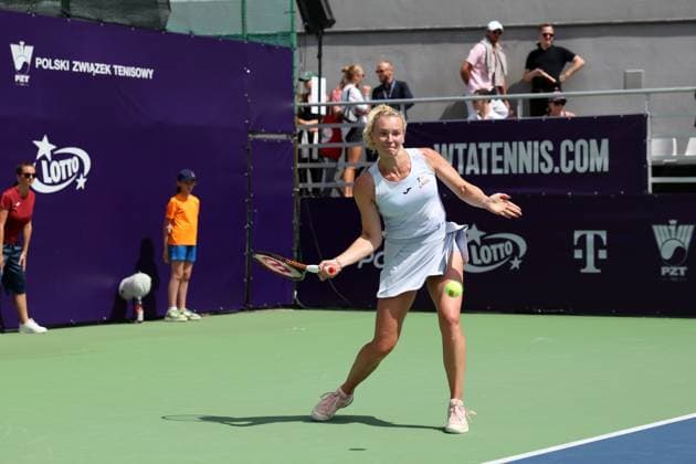 WARSZAWA 02.08.2025 TURNIEJ WTA, Tennis Damen 125 T-MOBILE POLISH OPEN --- TENNIS TOURNAMENT WTA 125 POLISH OPEN IN WARSAW KATERINA SINIAKOVA FOT. PIOTR KUCZA FOTOPYK NEWSPIX.PL --- newspix.pl 