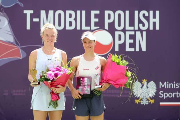 WARSZAWA 02.08.2025 TURNIEJ WTA, Tennis Damen 125 T-MOBILE POLISH OPEN --- TENNIS TOURNAMENT WTA 125 POLISH OPEN IN WARSAW KATERINA SINIAKOVA VIKTORIJA GOLUBIC FOT. PIOTR KUCZA FOTOPYK NEWSPIX.PL --- newspix.pl 