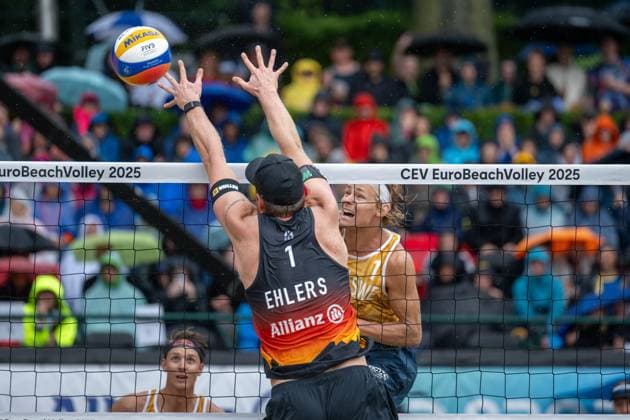 Beach volleyball, European Championships in Düsseldorf