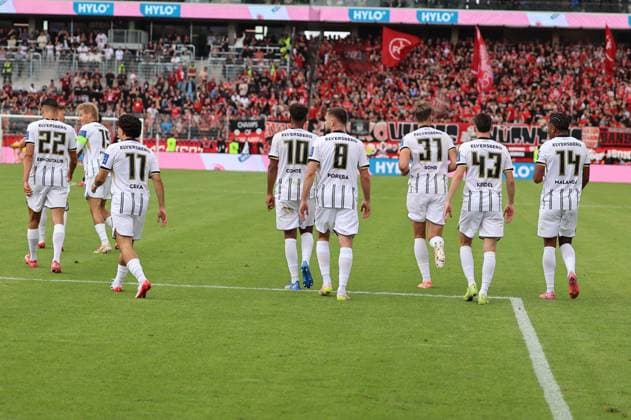 02 08 2025, Soccer, Men, 2 Bundesliga, Season 2025 2026, SV 07 Elversberg 1 FC Nürnberg, Goal celebration to 1 0, Goalscorer Maximilian Rohr SV 07 Elversberg Elversberg Ursapharm Arena an der Kaiserlinde Saarland Germany DEU Copyright: xSebastianxBachx