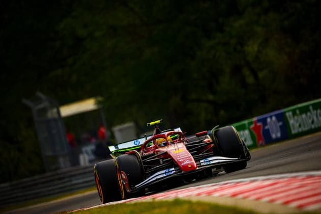 44 Lewis Hamilton, (GRB) Scuderia Ferrari SF25, during the Hungarian GP, Budapest 31 July-4 August 2025. Formula 1 World Championship, WM, Weltmeisterschaft 2025.  Copyright: xFedericoxBasile IPAxSportx xipa-agency.netx xx IPA_61526520 IPA_Agency_IPA61526520