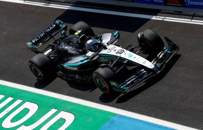 12 Andrea Kimi Antonelli ITA, Mercedes AMG Petronas F1 Team , F1 Grand Prix of Hungary at Hungaroring on August 2, 2025 in Budapest, Hungary Photo by HOCH ZWEI Budapest Hungary
