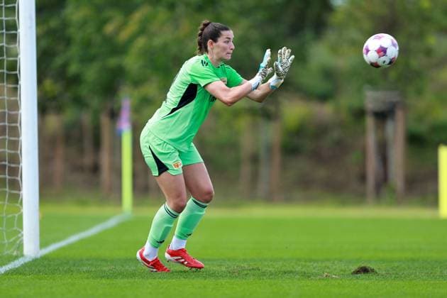 SZCZECIN 02.08.2025 MECZ TOWARZYSKI SPARING PILKA NOZNA KOBIET SEZON 2025 2026 - FRIENDLY WOMEN FOOTBALL MATCH POGON SZCZECIN - 1. FC UNION BERLIN NZ MELANIE WAGNER FOT. KRZYSZTOF CICHOMSKI NEWSPIX.PL --- newspix.pl 