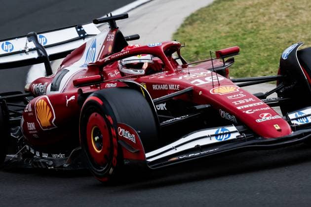 16 Charles Leclerc MCO, Scuderia Ferrari HP , F1 Grand Prix of Hungary at Hungaroring on August 2, 2025 in Budapest, Hungary Photo by HOCH ZWEI Budapest Hungary