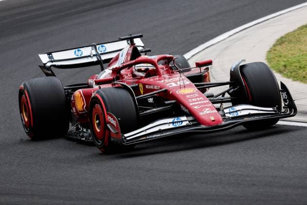 16 Charles Leclerc MCO, Scuderia Ferrari HP , F1 Grand Prix of Hungary at Hungaroring on August 2, 2025 in Budapest, Hungary Photo by HOCH ZWEI Budapest Hungary