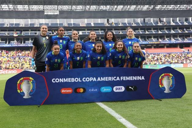 FEMENINA AMERICA CUP FINAL COLOMBIA VS BRAZIL August 02, 2025 Final match of the Womens America Cup between Colombia VS Brazil at the Rodrigo Paz stadium QUITO PICHINCHA ECUADOR Copyright: xHENRYxLAPOx
