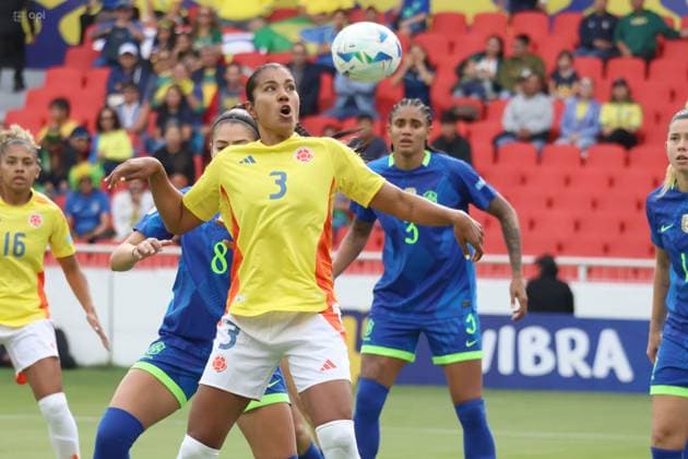 FEMENINA AMERICA CUP FINAL COLOMBIA VS BRAZIL August 02, 2025 Final match of the Womens America Cup between Colombia VS Brazil at the Rodrigo Paz stadium QUITO PICHINCHA ECUADOR Copyright: xHENRYxLAPOx